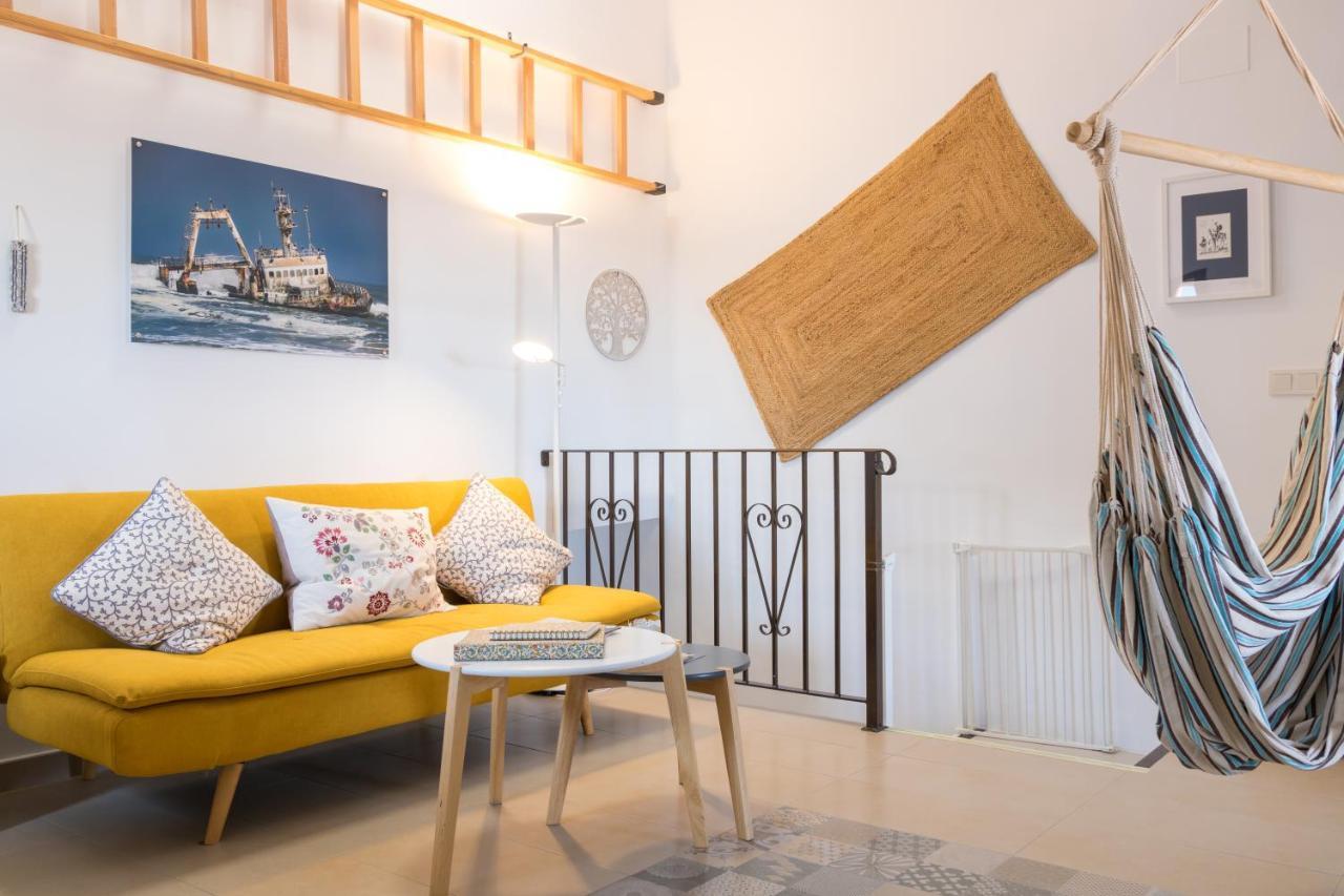 La Vila Feliz, Gemuetliche Private Duplex-Ferienwohnung Im Typischen Fischerhaus Mit Fantastischem Meerblick Вильяхойоса Экстерьер фото