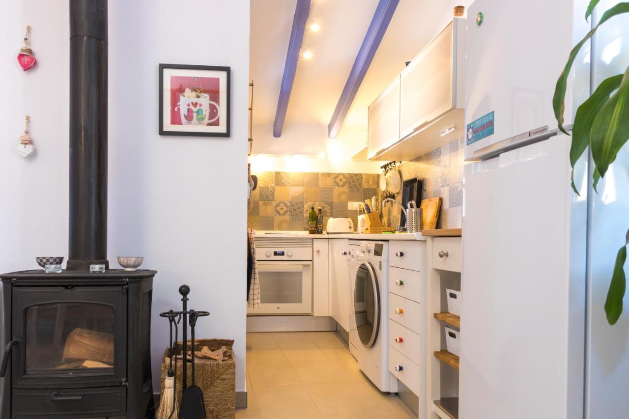 La Vila Feliz, Gemuetliche Private Duplex-Ferienwohnung Im Typischen Fischerhaus Mit Fantastischem Meerblick Вильяхойоса Экстерьер фото