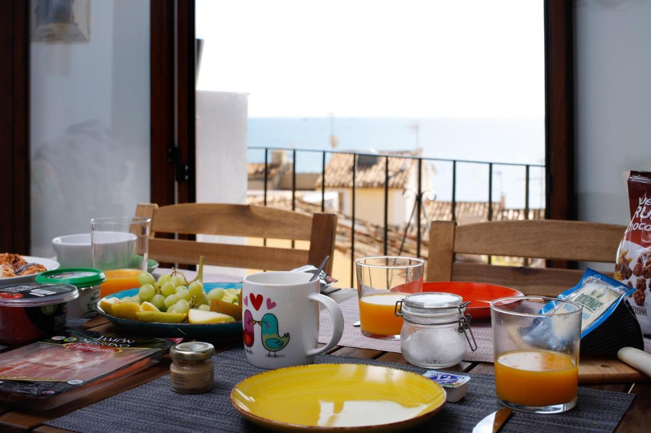 La Vila Feliz, Gemuetliche Private Duplex-Ferienwohnung Im Typischen Fischerhaus Mit Fantastischem Meerblick Вильяхойоса Экстерьер фото