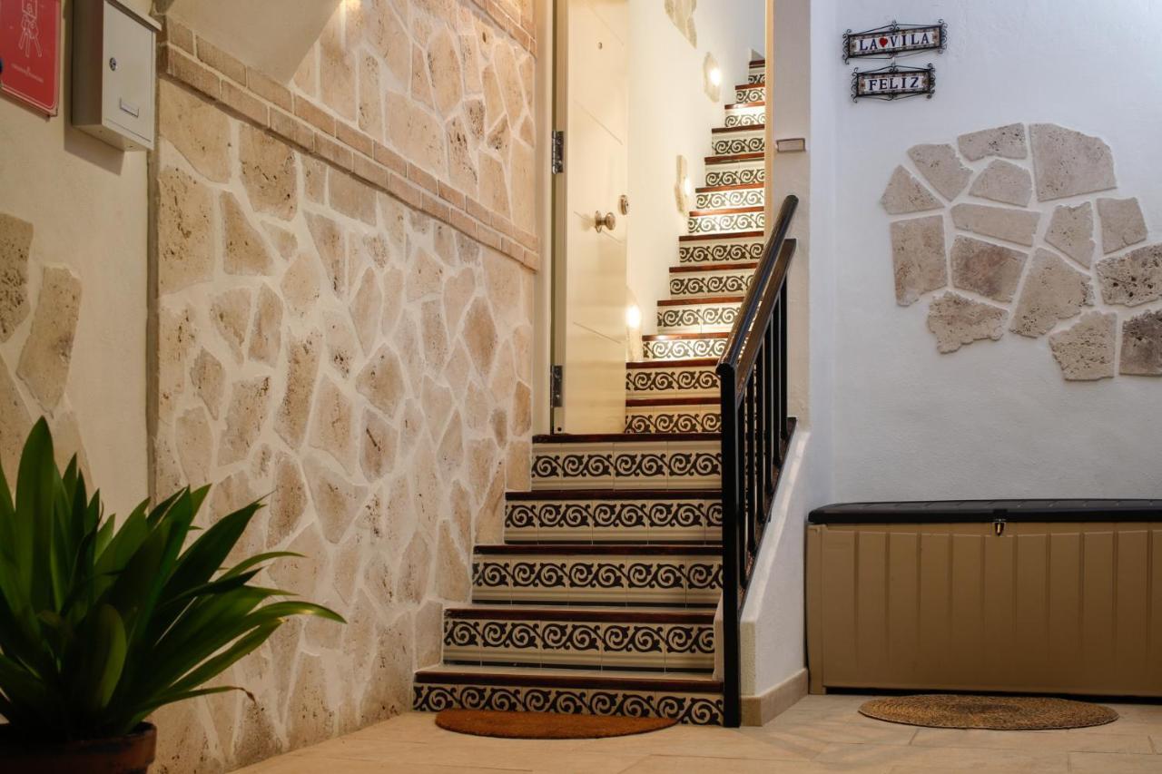 La Vila Feliz, Gemuetliche Private Duplex-Ferienwohnung Im Typischen Fischerhaus Mit Fantastischem Meerblick Вильяхойоса Экстерьер фото